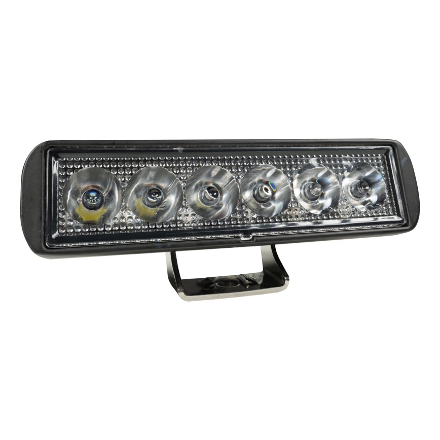 LED Schijnwerper voor de auto BLACK LED/18W/10-30V IP69 5700K rechthoekig