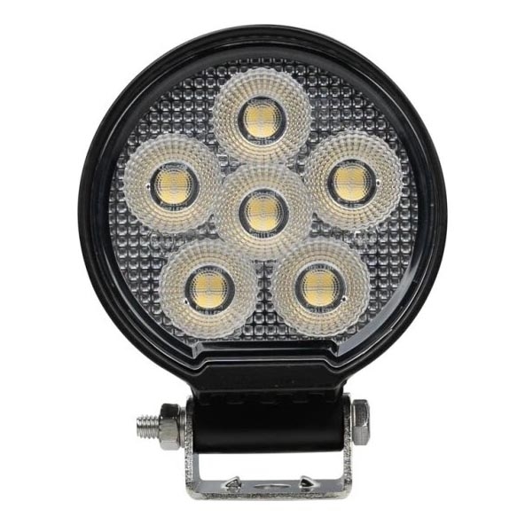 LED Schijnwerper voor de auto BLACK LED/24W/10-30V IP69 5700K rond