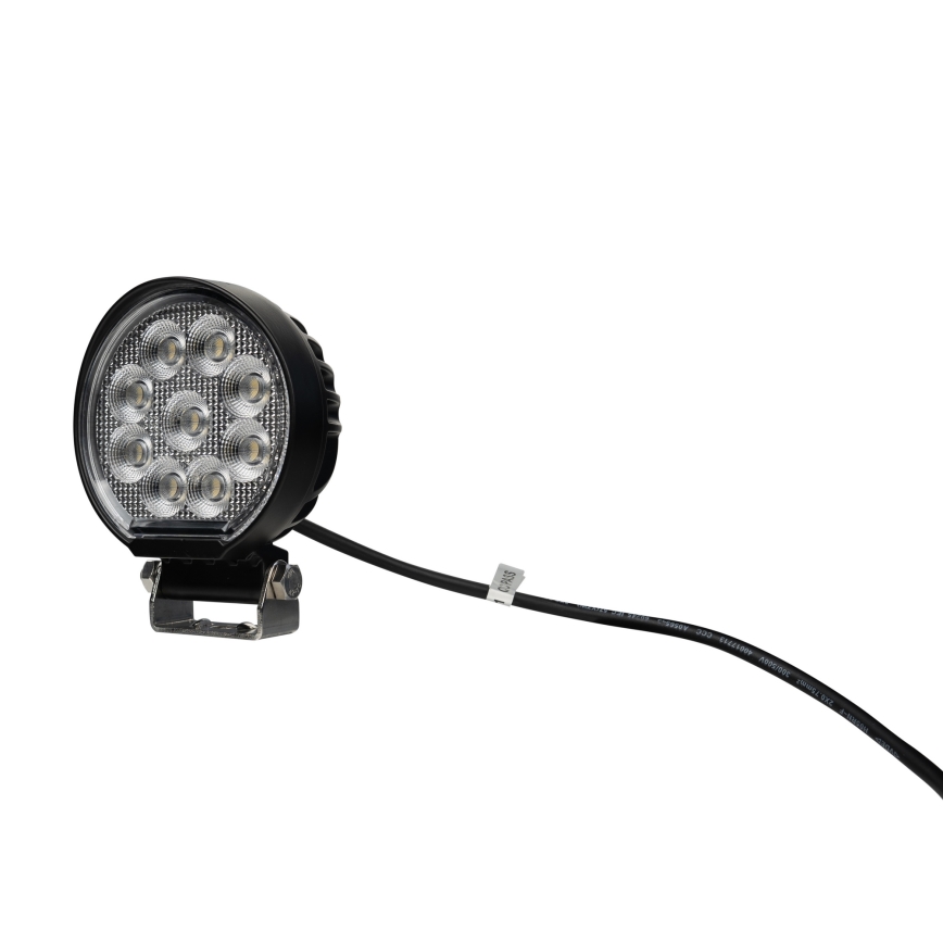 LED Schijnwerper voor de auto BLACK LED/36W/10-30V IP69 5700K rond