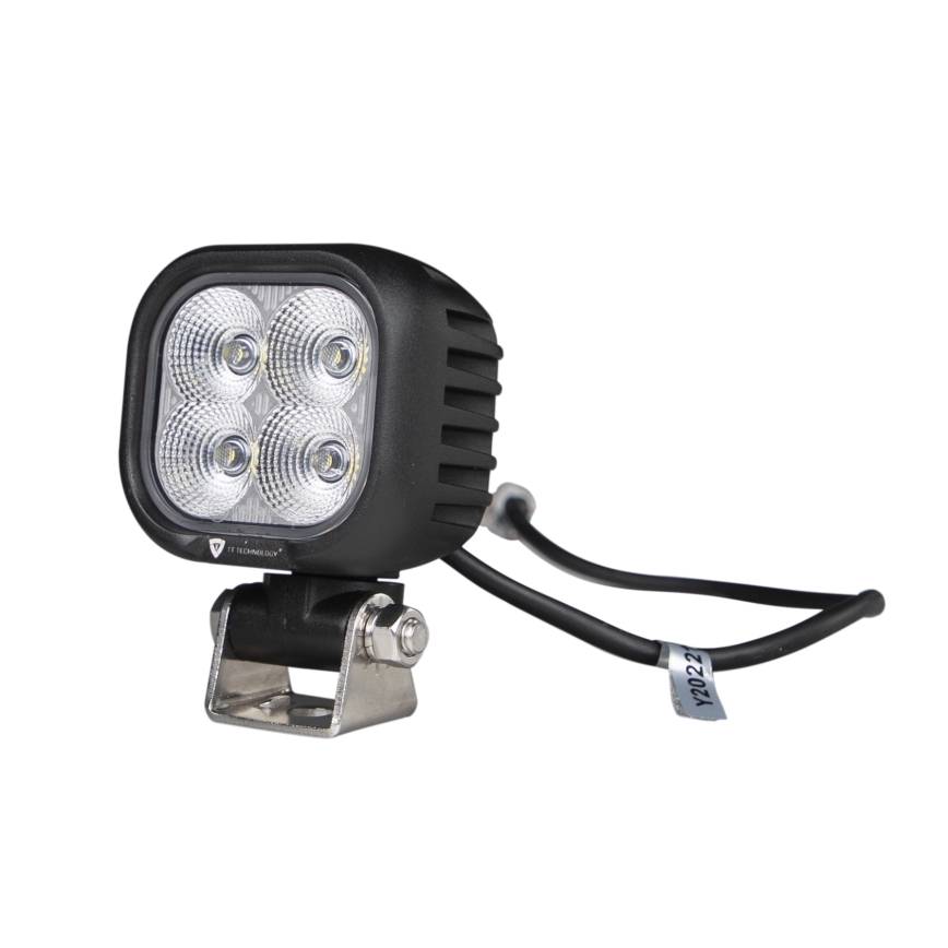 LED Schijnwerper voor de auto BLACK LED/40W/10-30V IP69 5700K hoekig