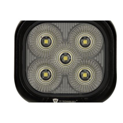 LED Schijnwerper voor de auto BLACK LED/50W/10-30V IP69 5700K hoekig