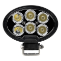 LED Schijnwerper voor de auto BLACK LED/60W/10-30V IP69 5700K ovaal