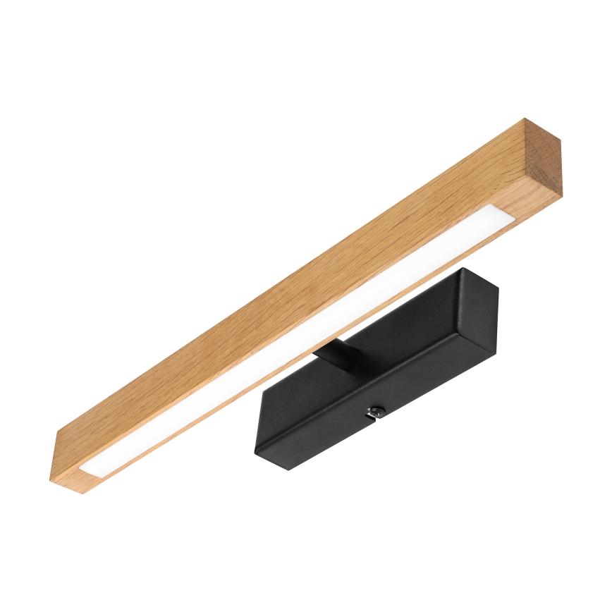 LED schilderijlamp VERDE LED/5,5W/230V 3000K 46 cm eiken/zwart