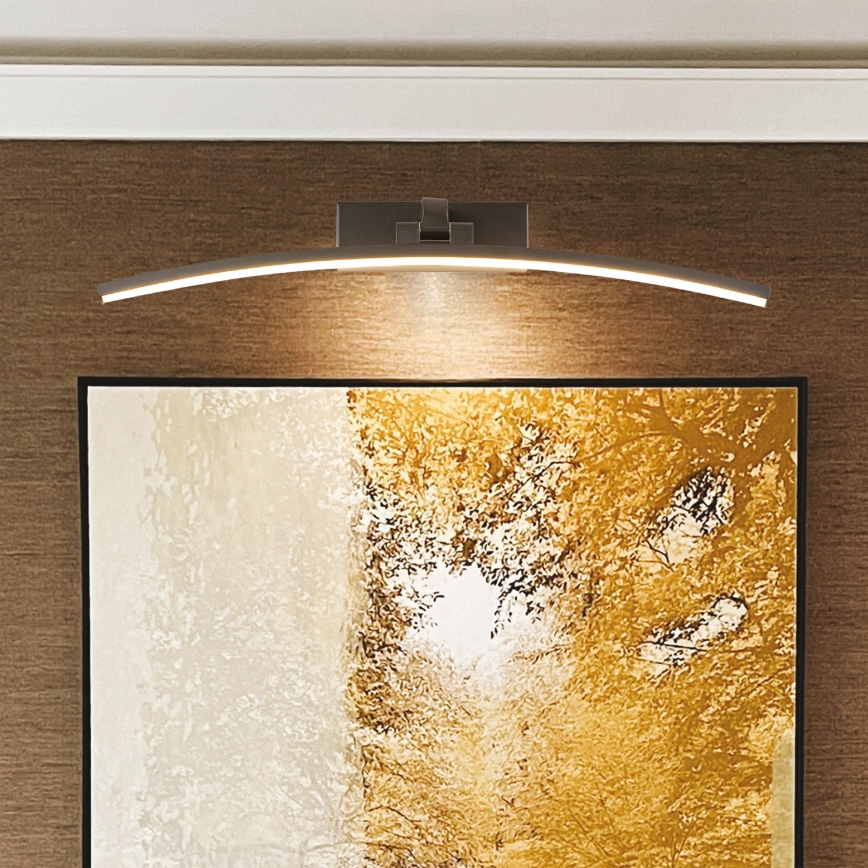 LED Schilderijverlichting LED/10W/230V 4000Κ 50 cm zwart