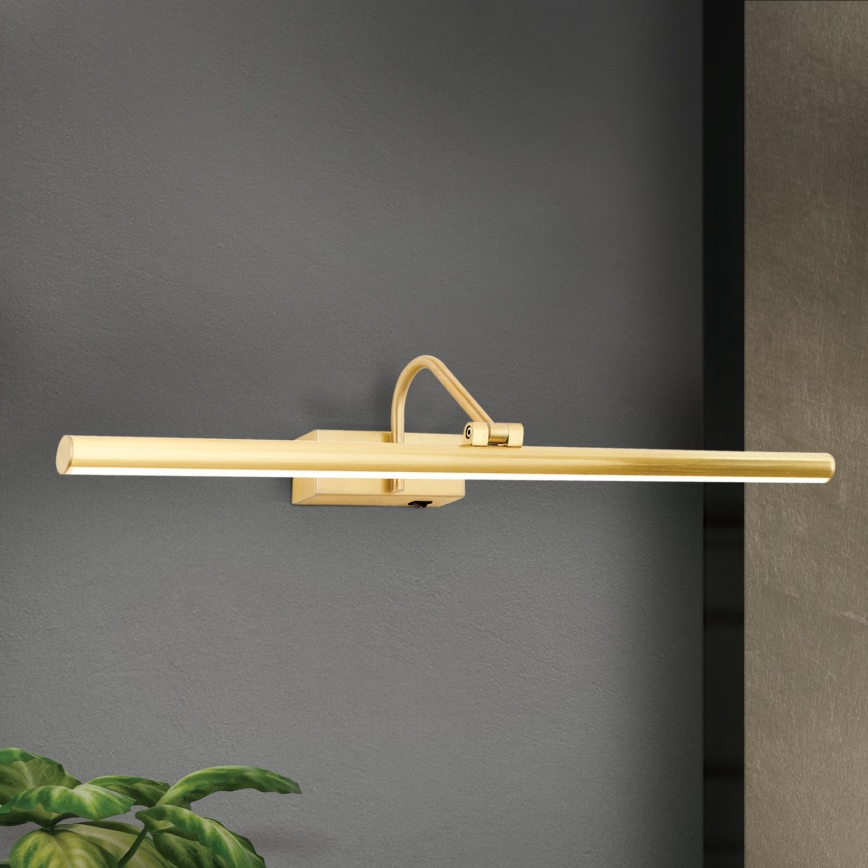 LED Schilderijverlichting PORTRAIT LED/12W/230V 60 cm goud