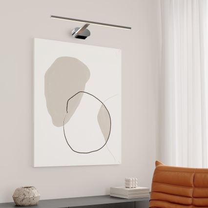 LED Schilderijverlichting PRADO LED/11W/230V glanzend chroom