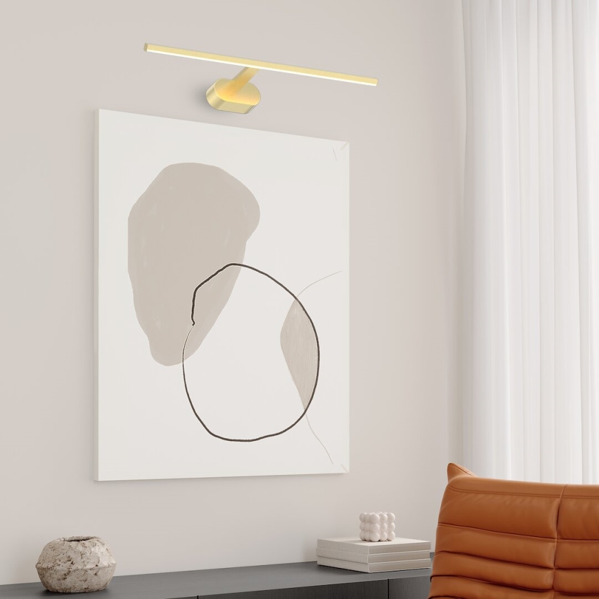 LED Schilderijverlichting PRADO LED/11W/230V goud