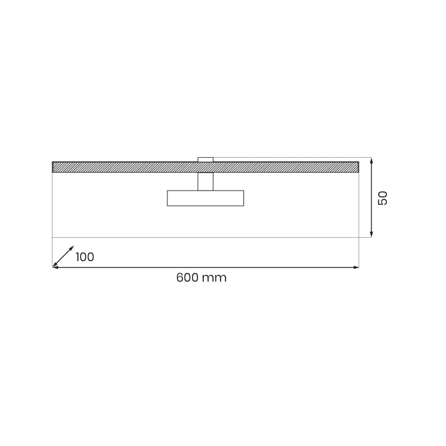 LED Schilderijverlichting PRADO LED/11W/230V wit