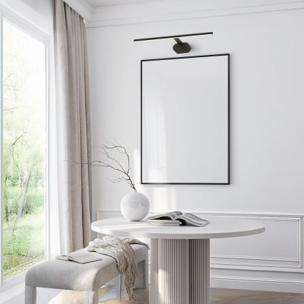 LED Schilderijverlichting PRADO LED/11W/230V zwart