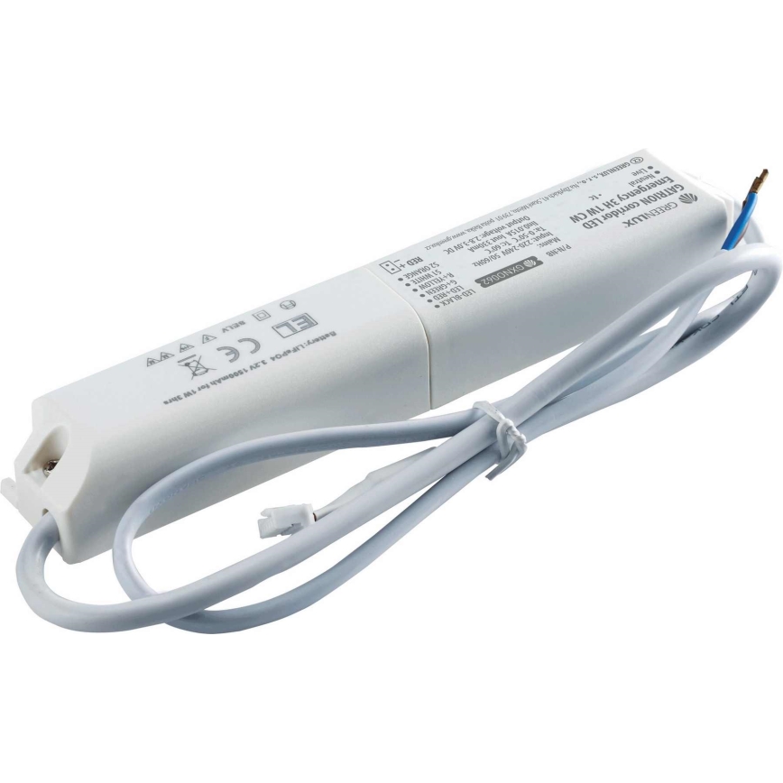 LED Secours spot encastrable GATRION LED/1W/230V 6000K