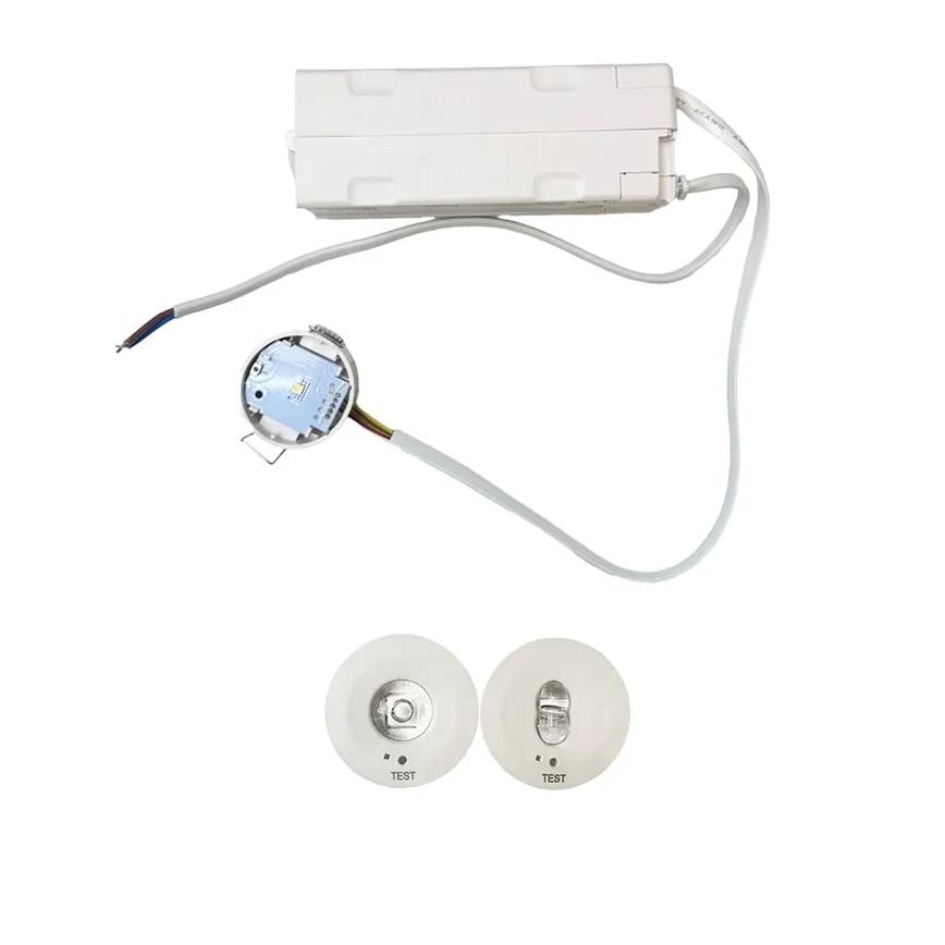 LED Secours spot encastrable LED/1,2W/230V 6000K