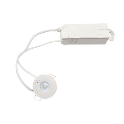 LED Secours spot encastrable LED/1,2W/230V 6000K