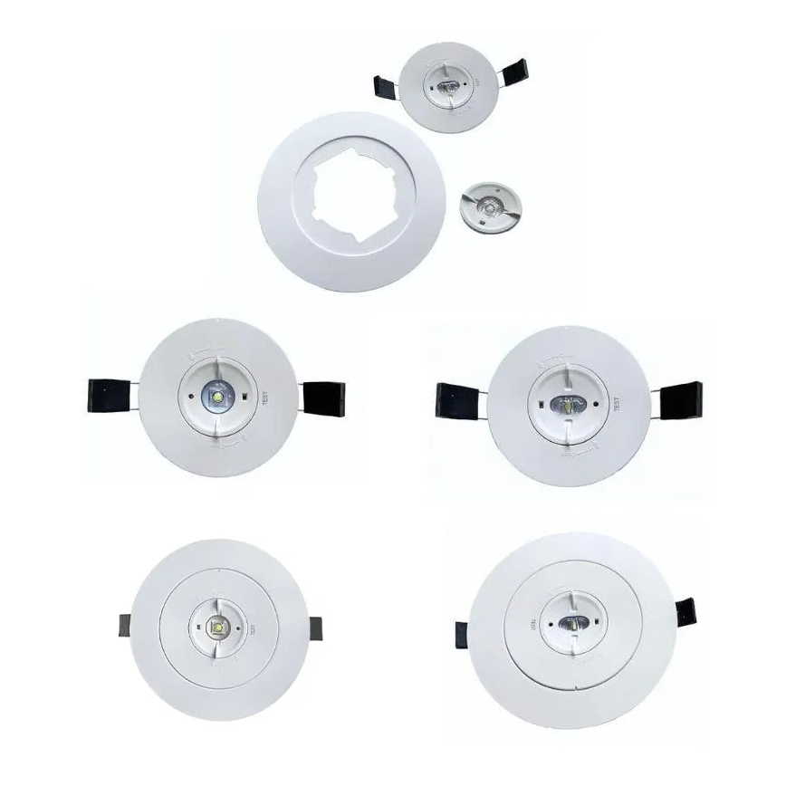 LED Secours spot encastrable LED/2W/230V 6000K