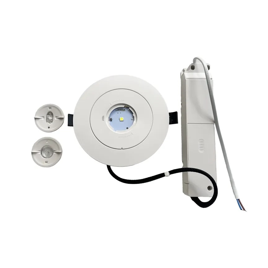 LED Secours spot encastrable LED/2W/230V 6000K