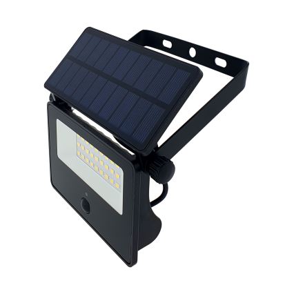 LED Solar buitenshuis Schijnwerper met sensor LED/5W/3,7V 4200K IP44