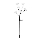 LED Solar decoratieve lamp LED/1,2V 3000K 80 cm 600 mAh IP44