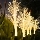 LED Solar decoratieve lamp LED/1,2V 3000K 80 cm 600 mAh IP44
