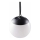 LED Solar hanglamp KIARA LED/1,2V 600 mAh IP44 zwart