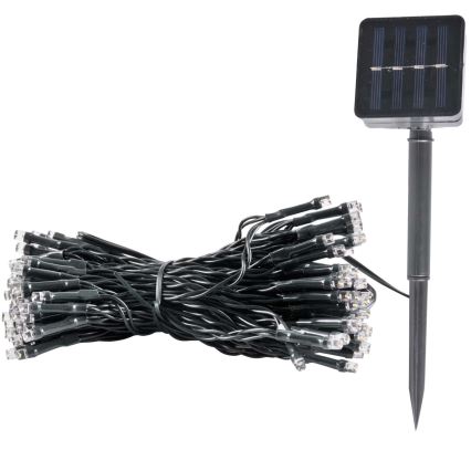 LED Solar ketting SHINE 100xLED/1,2V 400 mAh 11, 9 m IP44