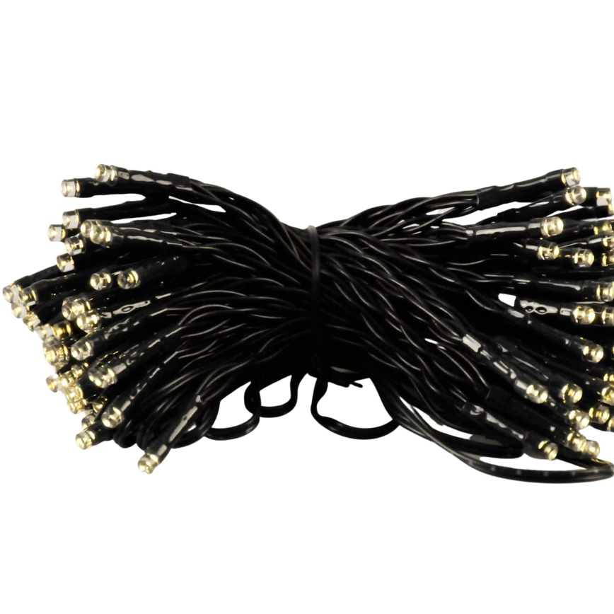 LED Solar ketting SHINE 100xLED/1,2V 400 mAh 11, 9 m IP44