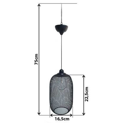 LED Solar kroonluchter aan een touw MEGGY 1,2V 200 mAh IP44