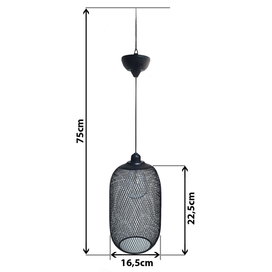 LED Solar kroonluchter aan een touw MEGGY 1,2V 200 mAh IP44