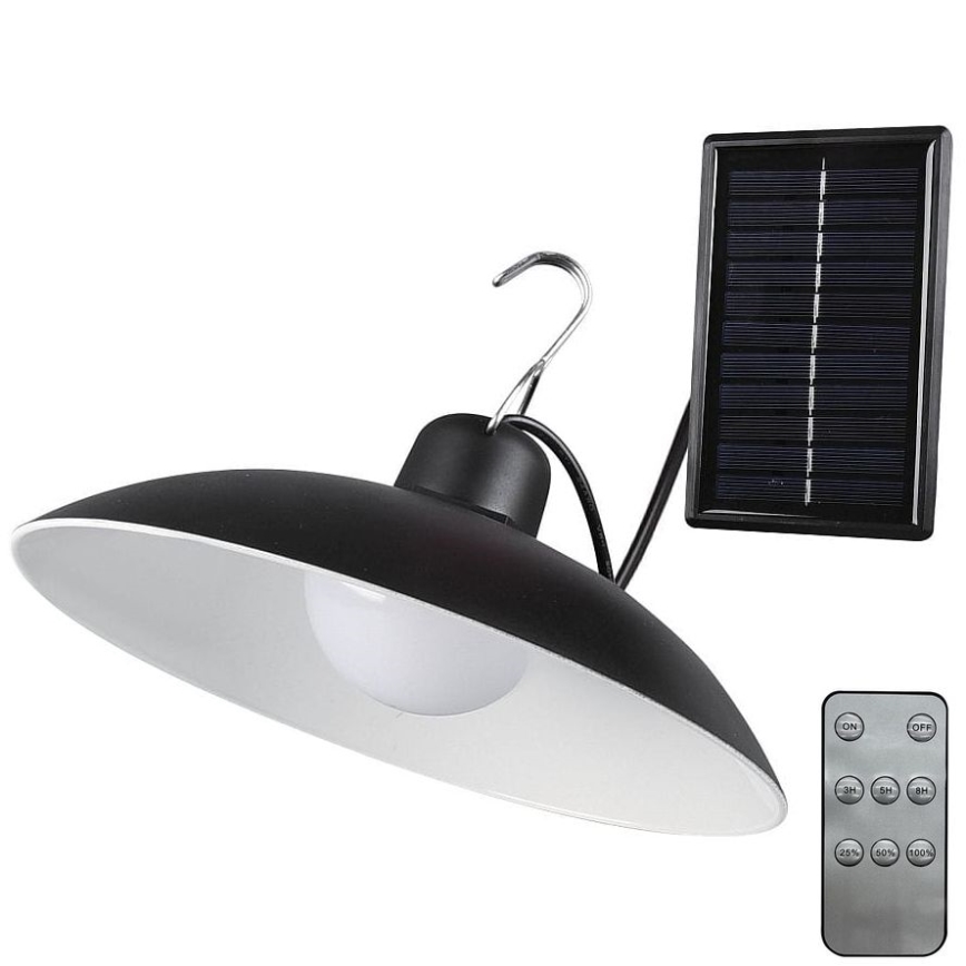 LED Solar lamp CELINA LED/1,8W/3,7V 2400 mAh IP44 + afstandsbediening