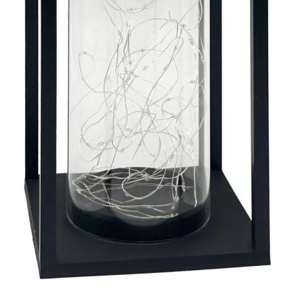 LED Solar lamp GLAMOUR LED/1,2V 600 mAh IP44 zwart