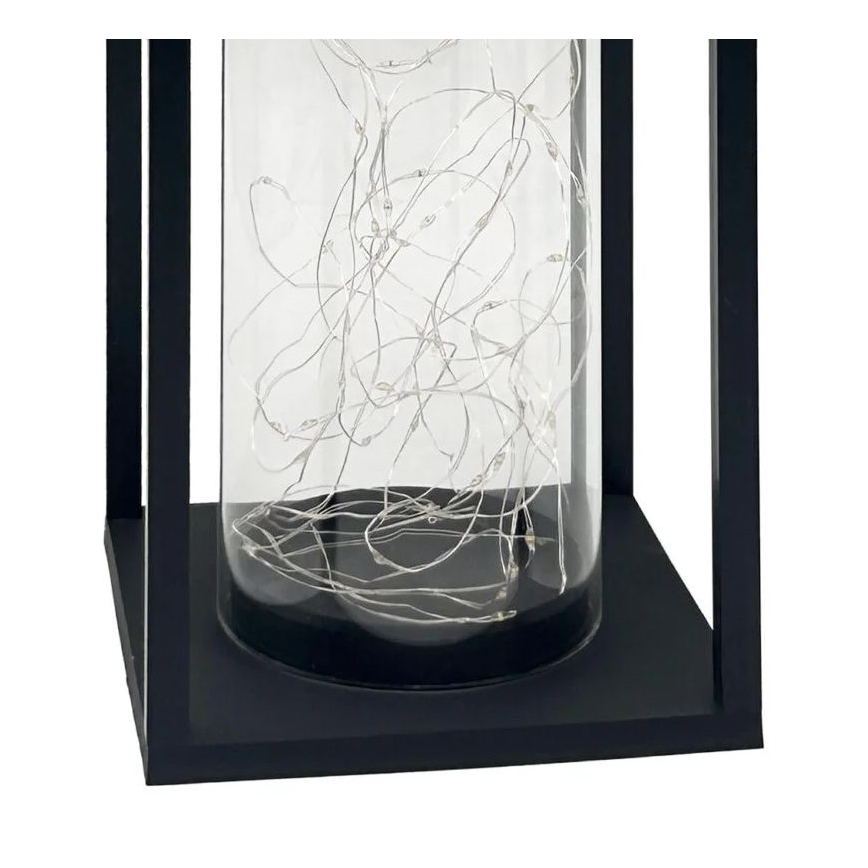 LED Solar lamp GLAMOUR LED/1,2V 600 mAh IP44 zwart