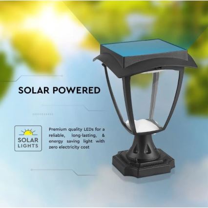 LED Solar lamp LED/2W/3,7V 3000/6000K IP65