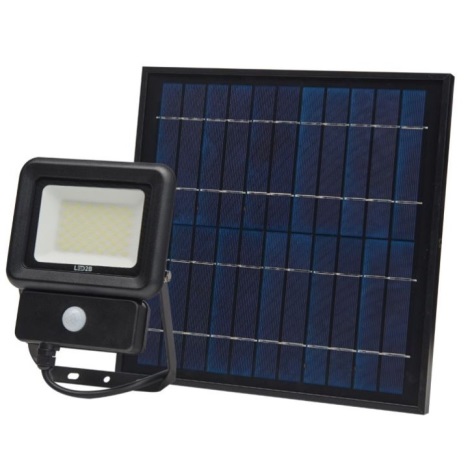 zweer Ambacht Grootte LED Solar lamp met sensor LED / 30W / 3,7V 6500K IP65 | Lumimania