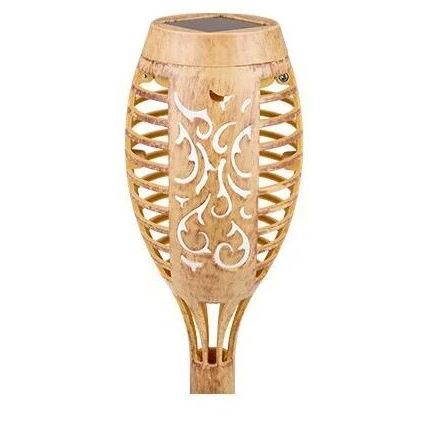 LED Solar lamp MINISPARK BAMBOO LED/1,8W/5,5V IP44 beige