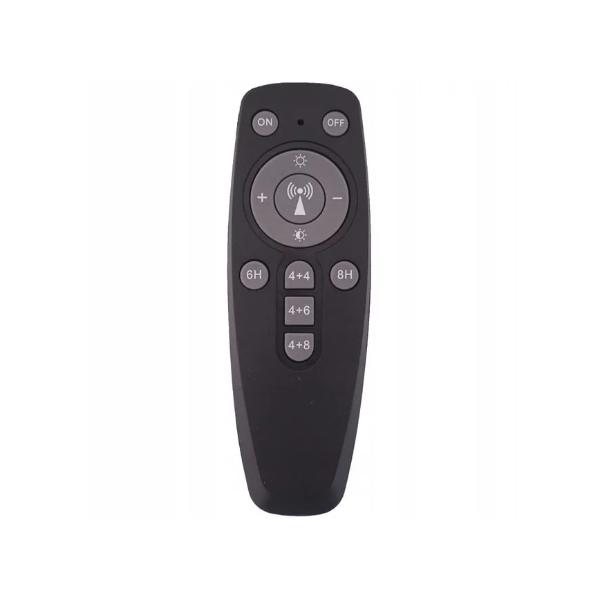 LED Buiten dimbaar zonne- Schijnwerper LED/100W/3,2V 4500K IP65 zwart + afstandsbediening