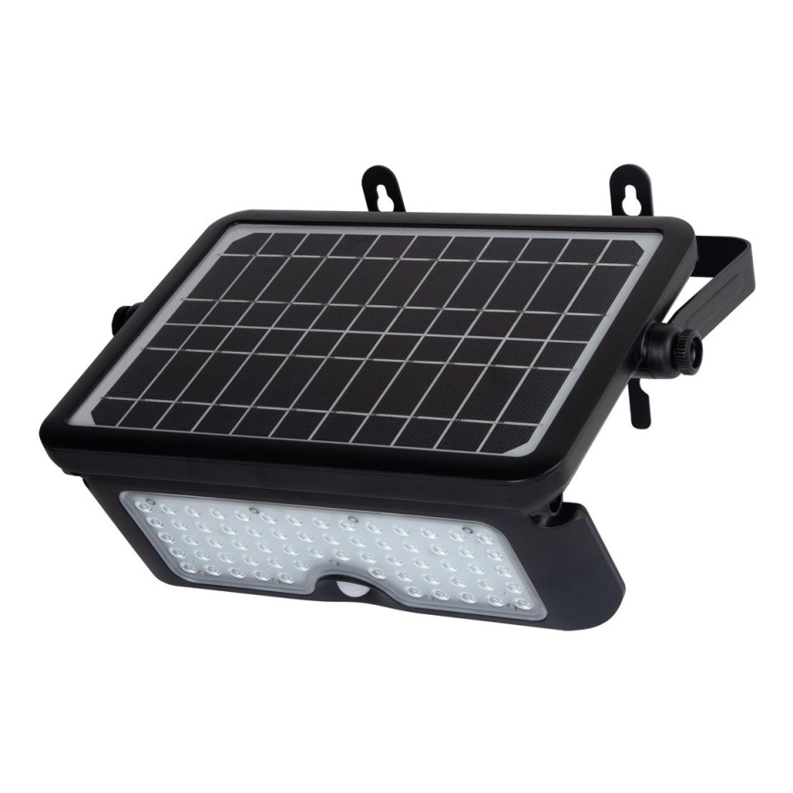 LED Solar schijnwerper met bewegings- en schemersensor EPAD LED/10W/3000 mAh 7,4V 4000K IP65