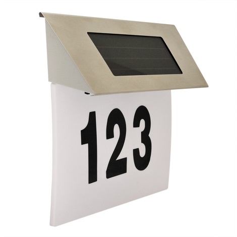 LED Solar huisnummer 1,2V IP44 | Lumimania