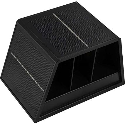 LED Solar wandlamp CUBUS 2xLED/1,5W/3,7V 1500 mAh IP54