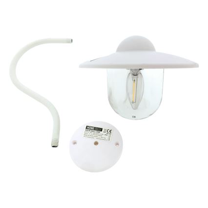 LED Solar wandlamp LED/0,5W/1,2V 600 mAh IP44 wit