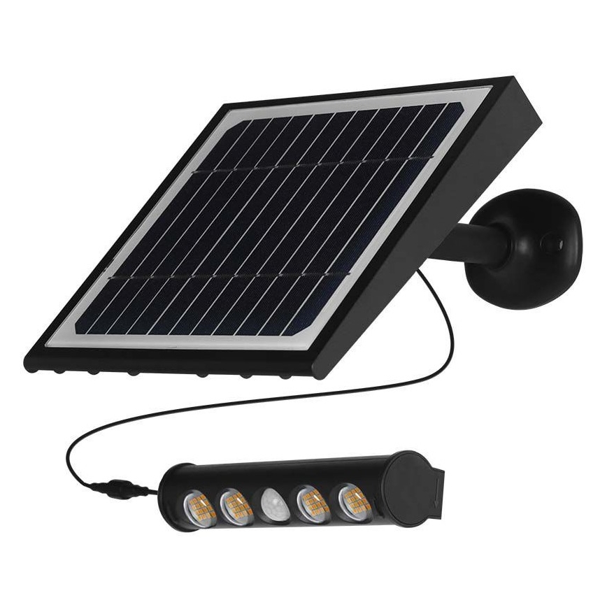 LED Solar wandlamp met een sensor LED/8W/3,7V IP65 3000K