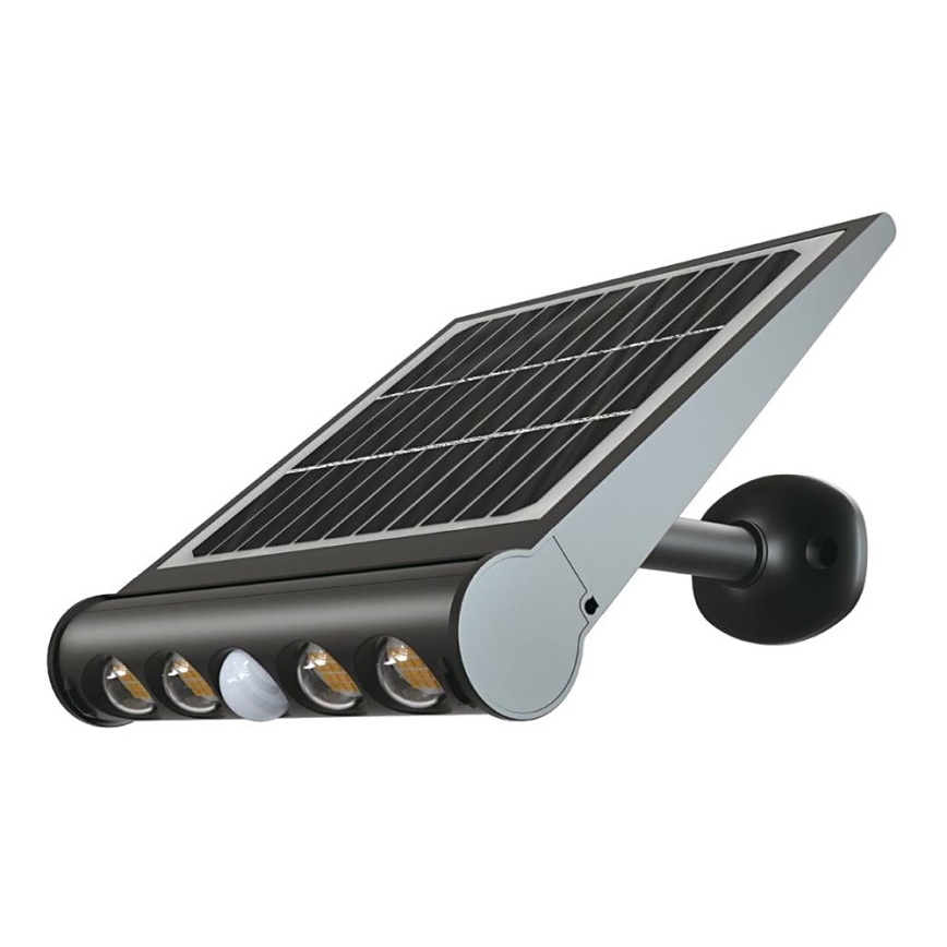 LED Solar wandlamp met een sensor LED/8W/3,7V IP65 4000K