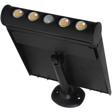 LED Solar wandlamp met een sensor LED/8W/3,7V IP65 6000K