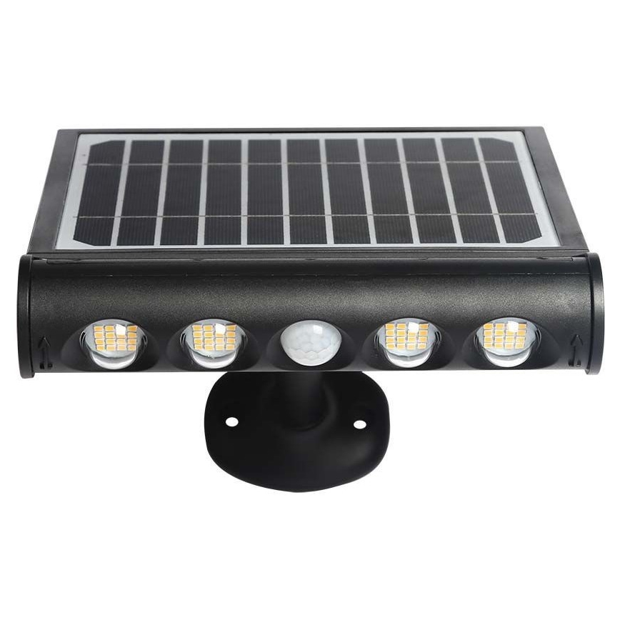 LED Solar wandlamp met een sensor LED/8W/3,7V IP65 6000K