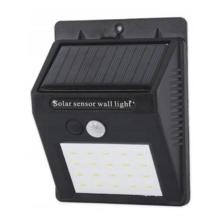 LED Solar wandlamp met sensor LED/0,55W/3,7V 1200 mAh IP65