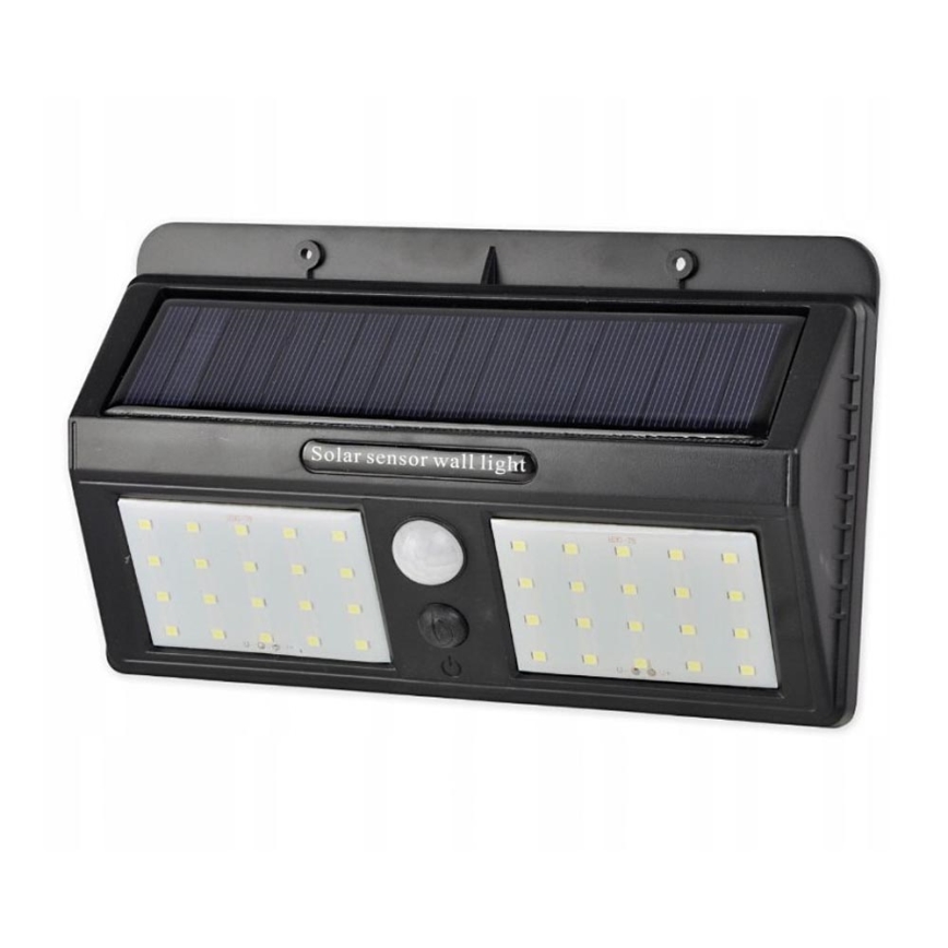LED Solar wandlamp met sensor LED/1,2W/3,7V 2400 mAh IP54