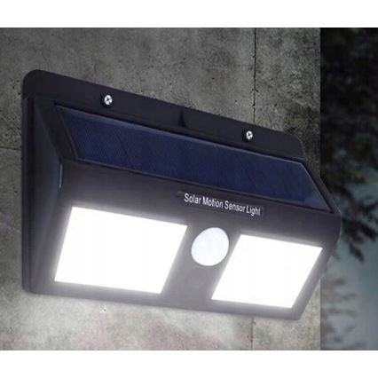LED Solar wandlamp met sensor LED/1,2W/3,7V 2400 mAh IP54