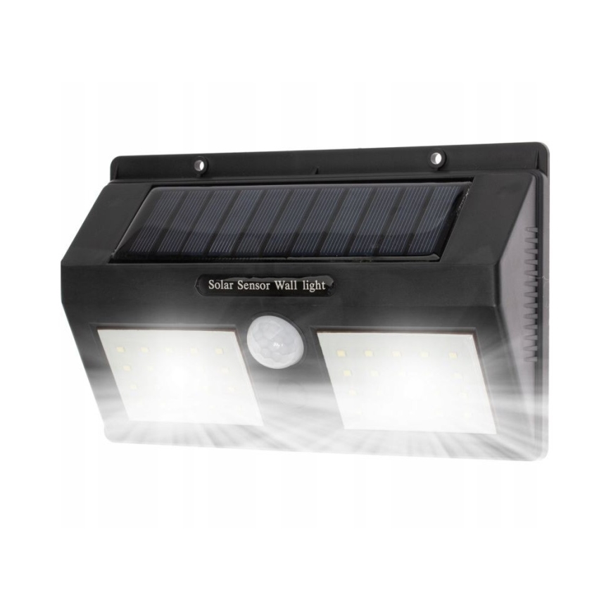 LED Solar wandlamp met sensor LED/1,2W/3,7V 2400 mAh IP54