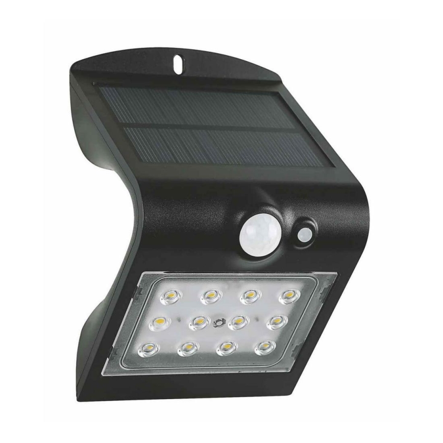 LED Solar Wandlamp met sensor LED/1,5W/3,7V 1200 mAh IP65