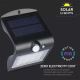 LED Solar wandlamp met sensor LED/1.5W/3,7V IP65