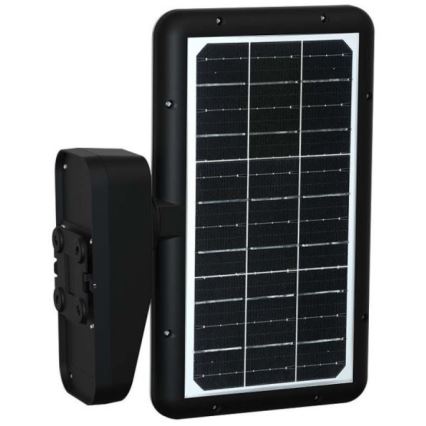 LED Solar wandlamp met sensor LED/15W/3,2V 4000K/6000K IP65 zwart