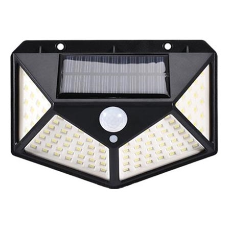 LED Solar wandlamp met sensor LED/1W/3,7V 6500K IP44