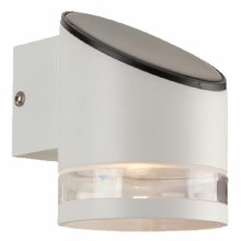 LED Solar wandlamp met sensor LED/1W/3,7V IP44 3000K wit